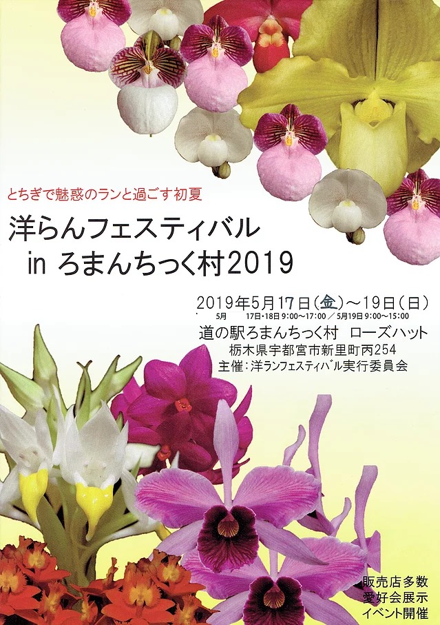 洋らんフェスティバル in ろまんちっく村2019