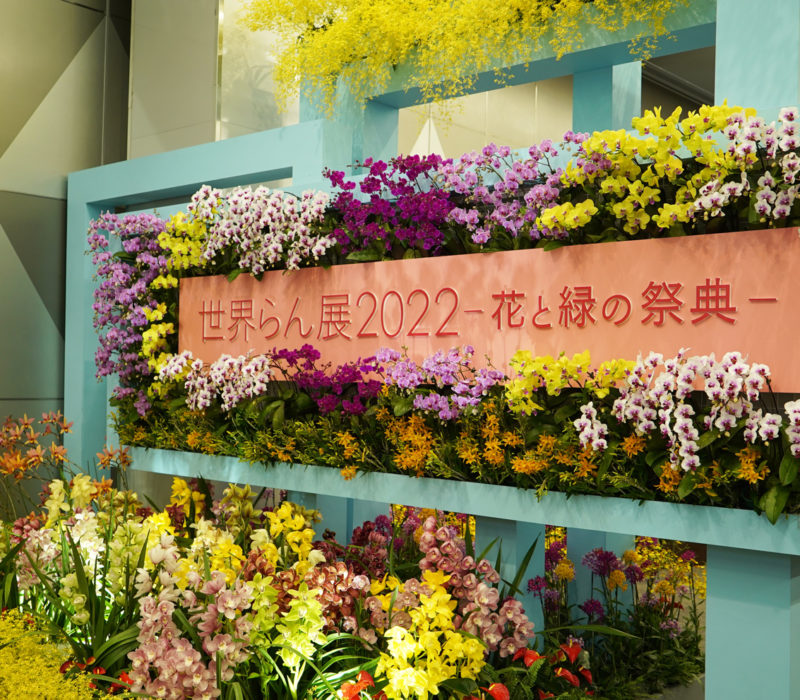 世界らん展2022－花と緑の祭典－